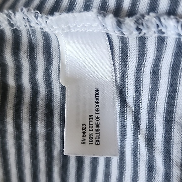 GAP Short Sleeve Knit Striped Cardigan - Picture 3 of 9